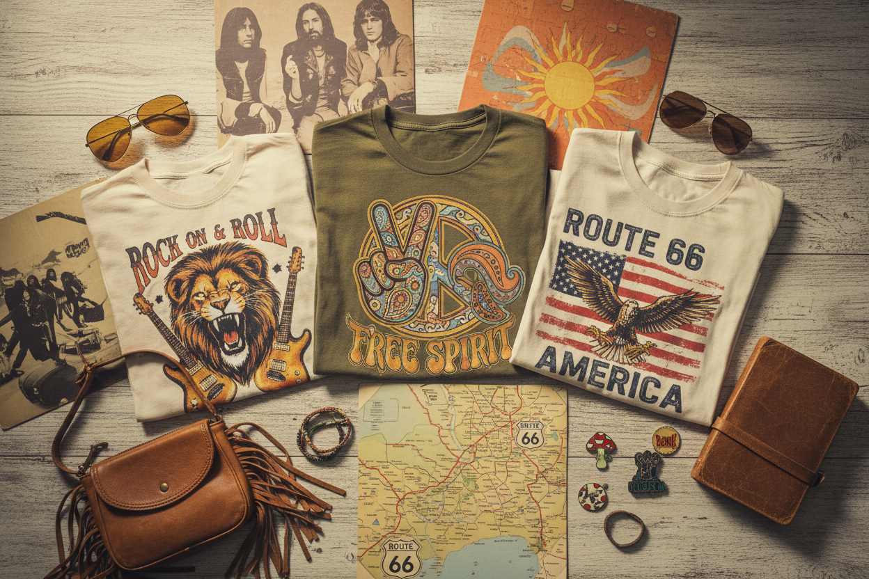 5 raisons de craquer pour un t-shirt vintage