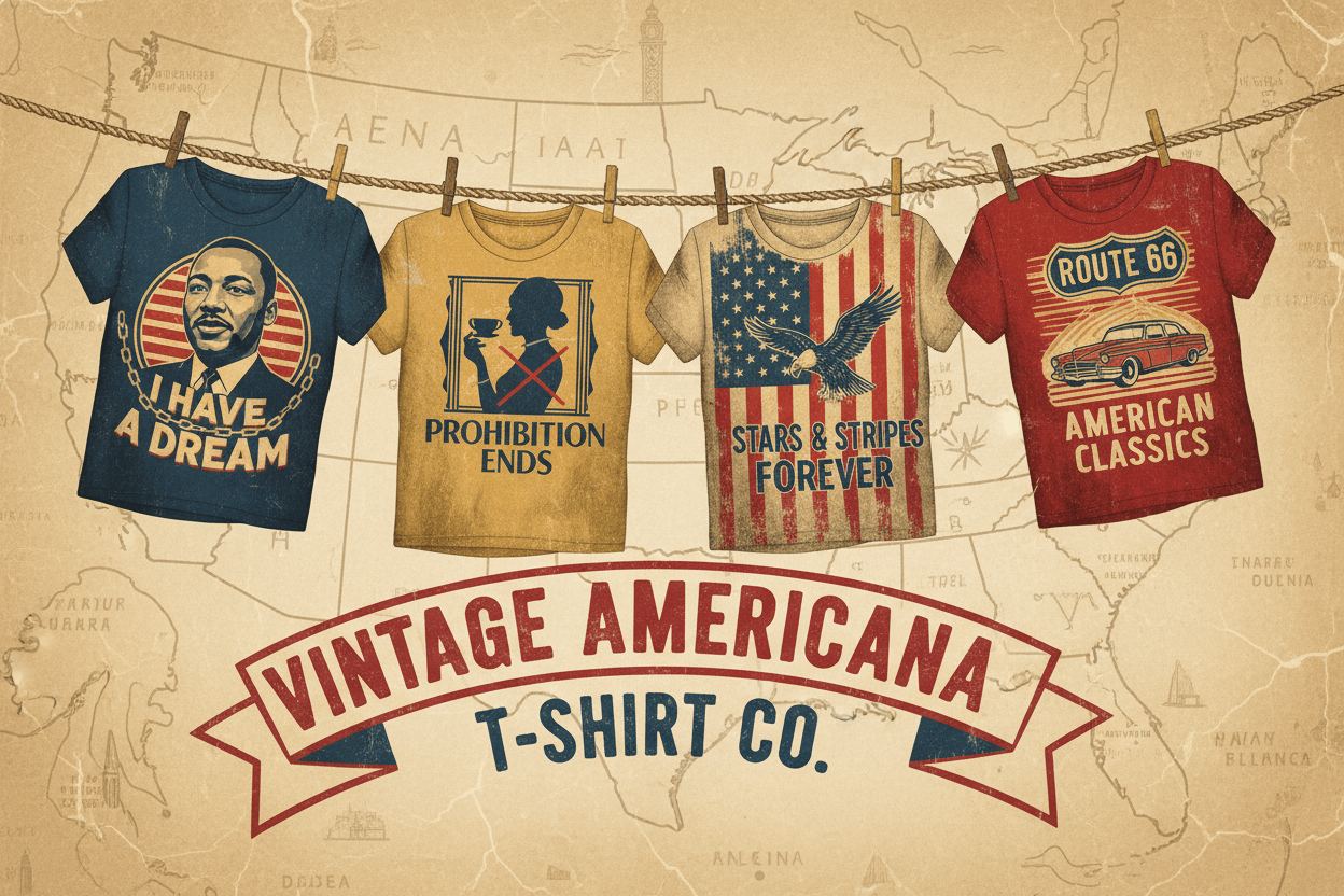 Americana & Culture - Tshirt Vintage Factory