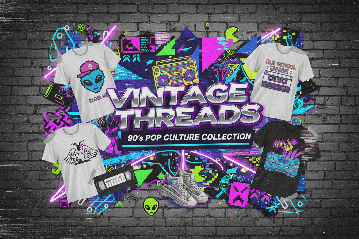 Années 90 & Pop Culture chez T-shirt Vintage Factory