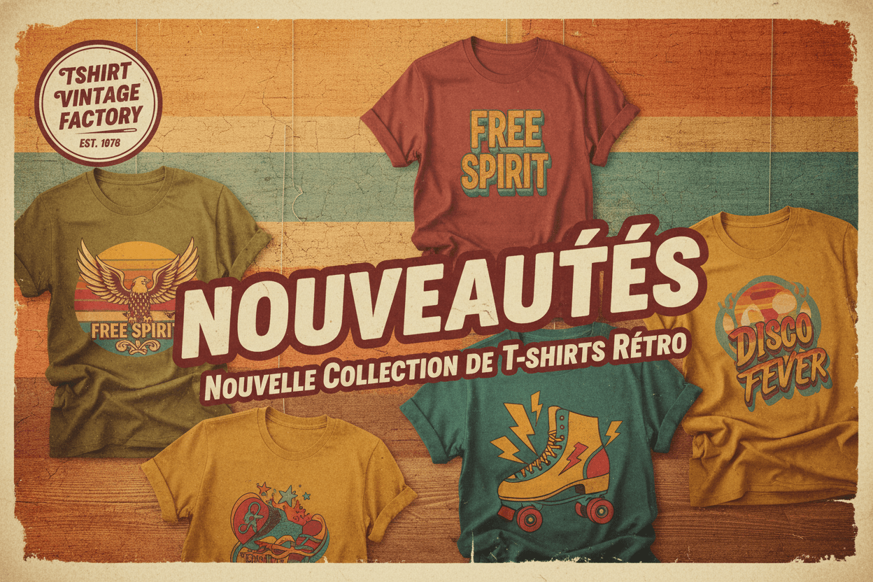 Nouveautés - Tshirt Vintage Factory