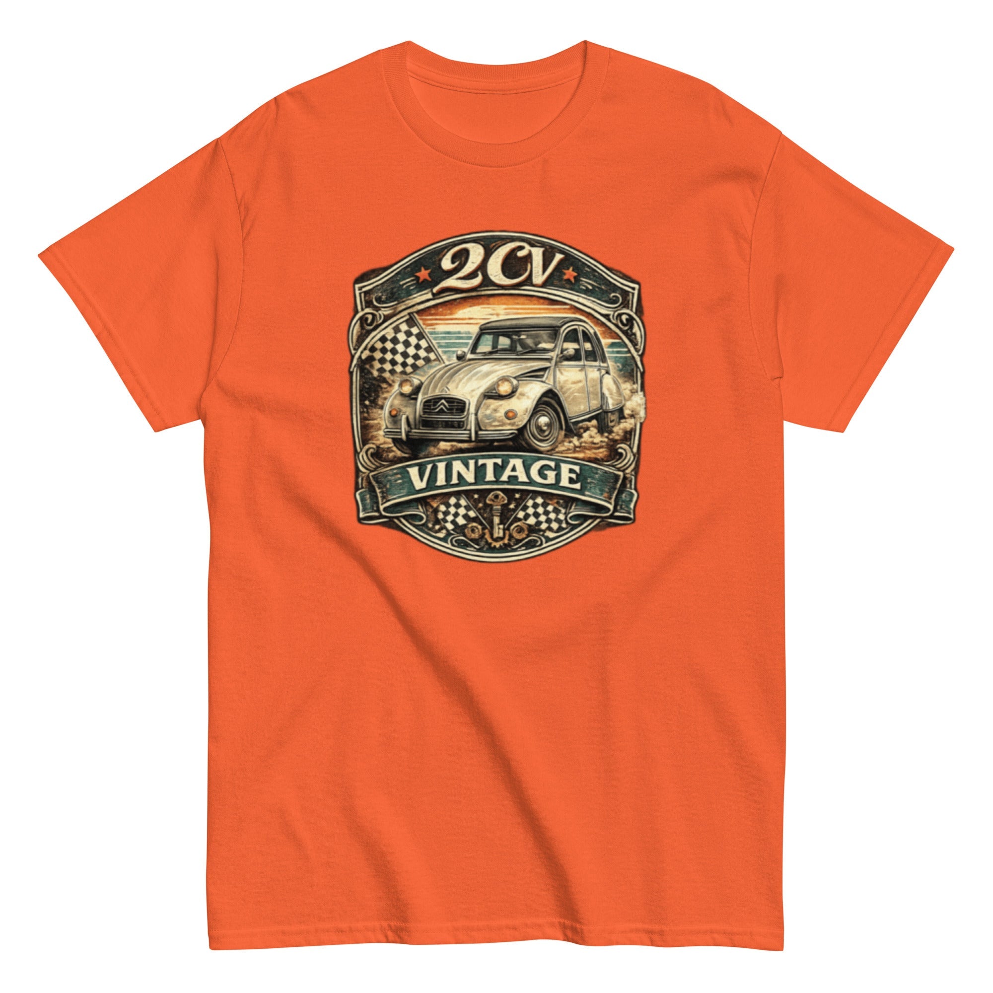 T-shirt 2CV Vintage - Tshirt Vintage Factory