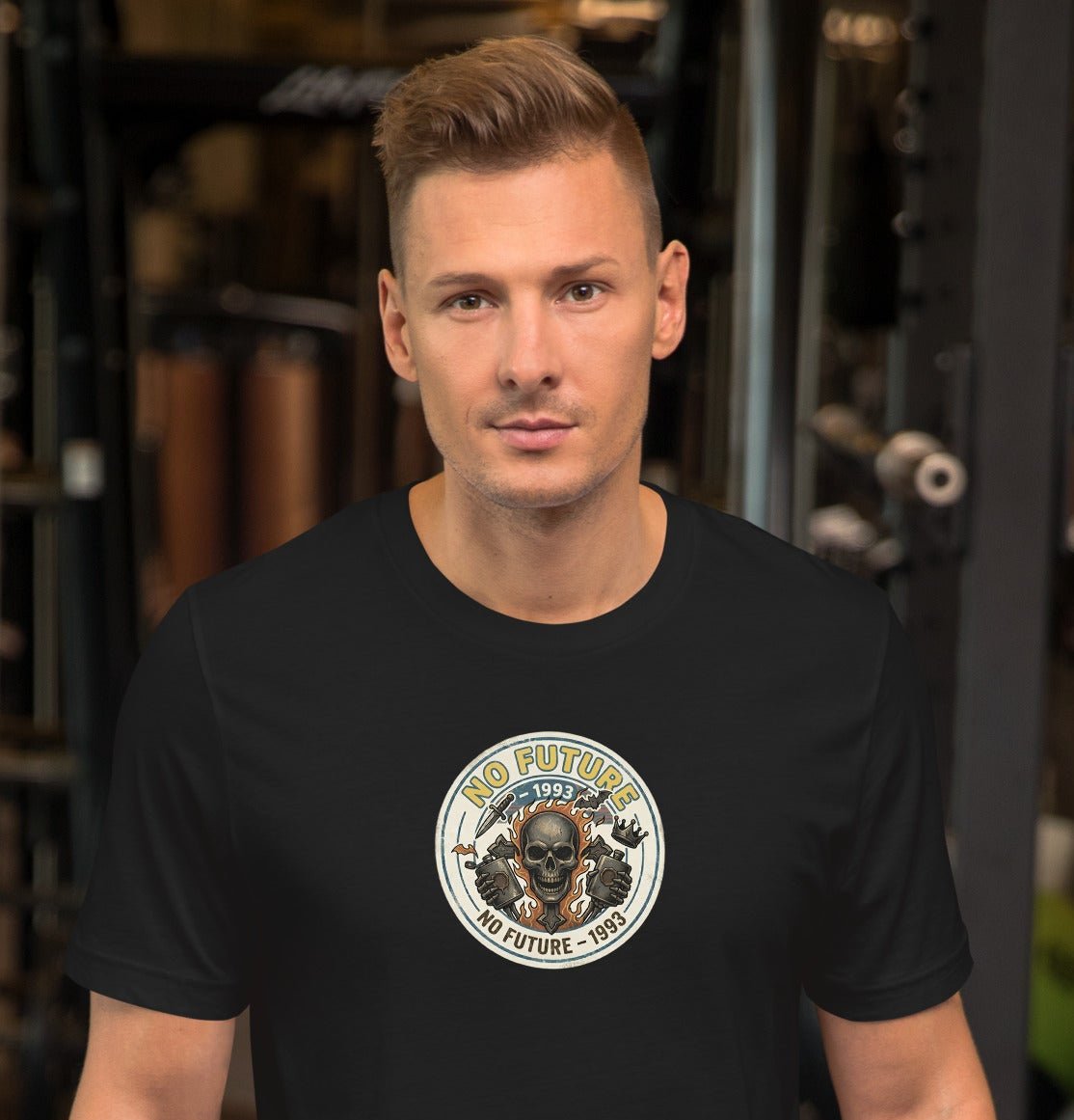 T-shirt "No Future" : L'Insigne de la Révolte - Tshirt Vintage Factory