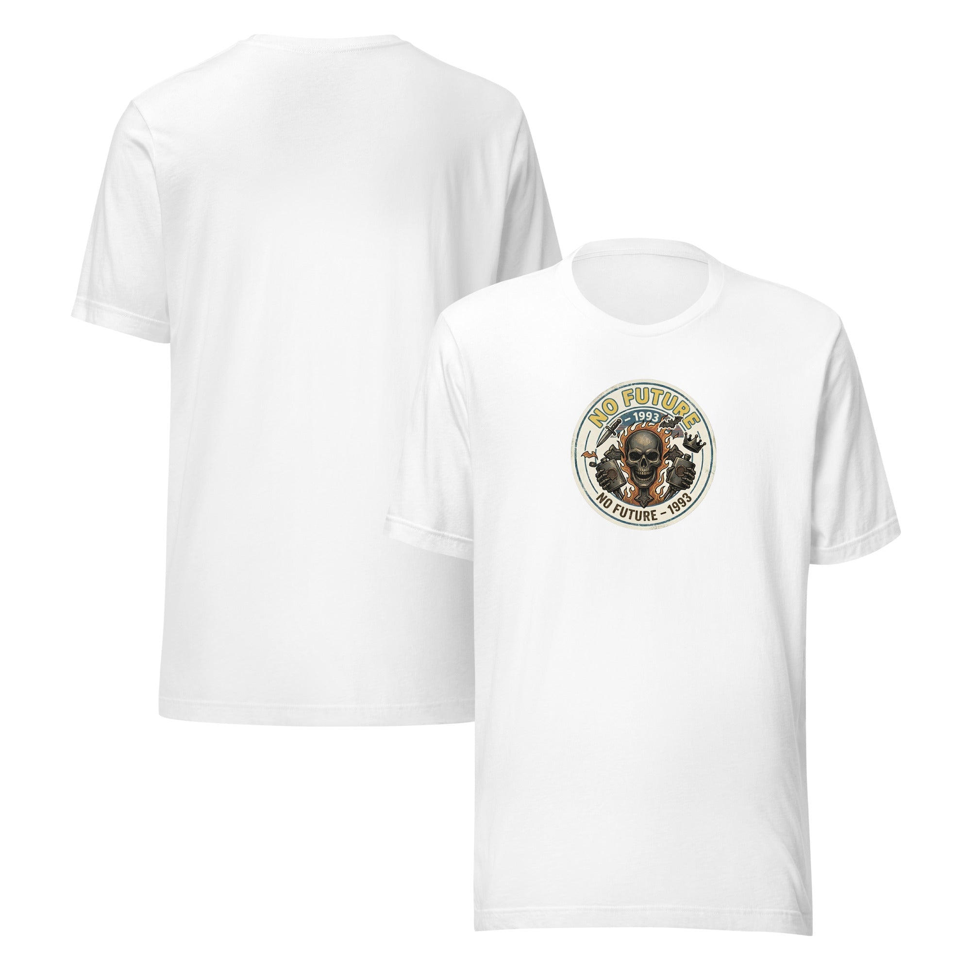 T-shirt "No Future" : L'Insigne de la Révolte - Tshirt Vintage Factory