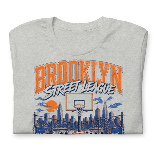 T-shirt unisexe Brooklyn Street League 1992 : Le Roi du Playground - Tshirt Vintage Factory