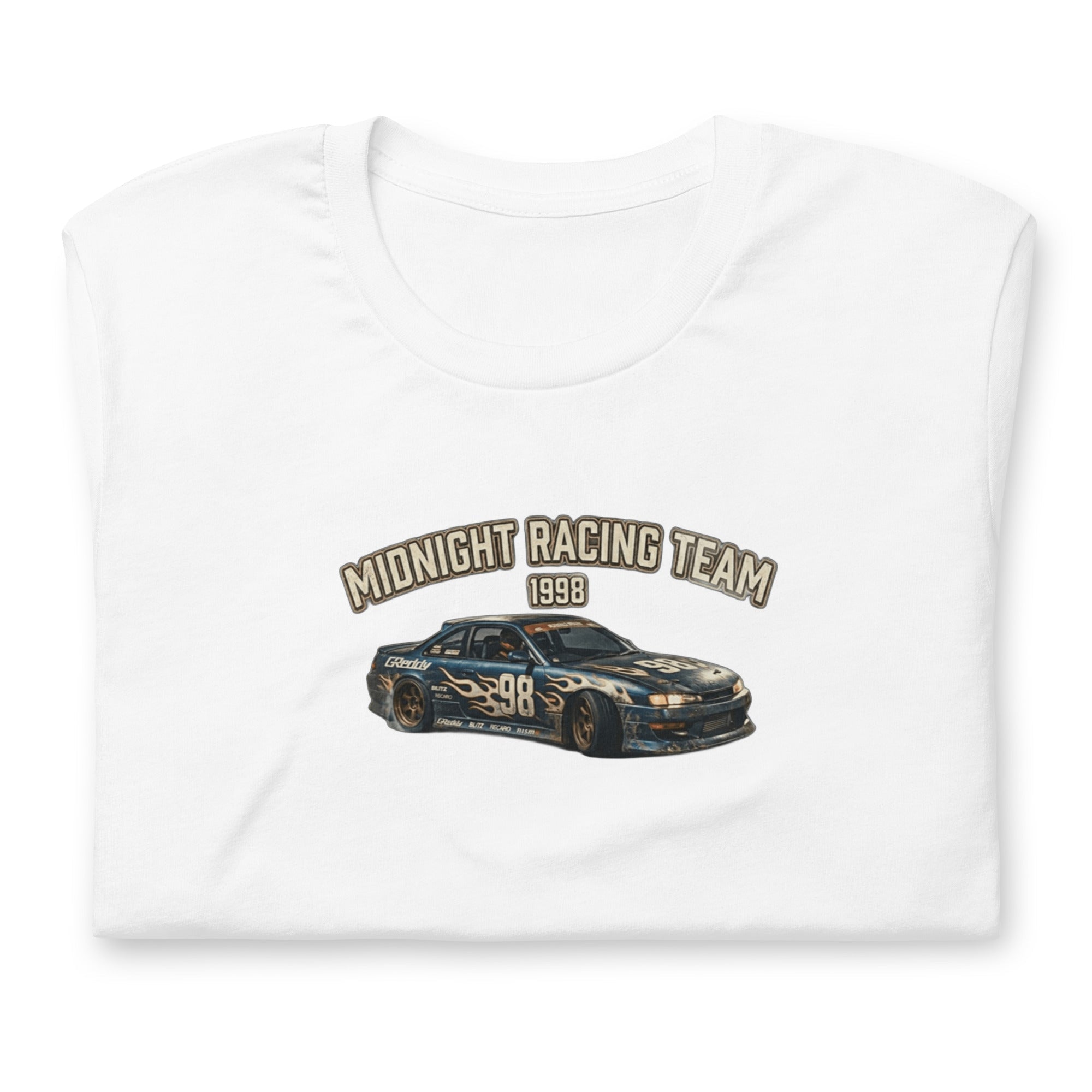 T-shirt unisexe L'Asphalte 1998 : Midnight Racing Team - Tshirt Vintage Factory