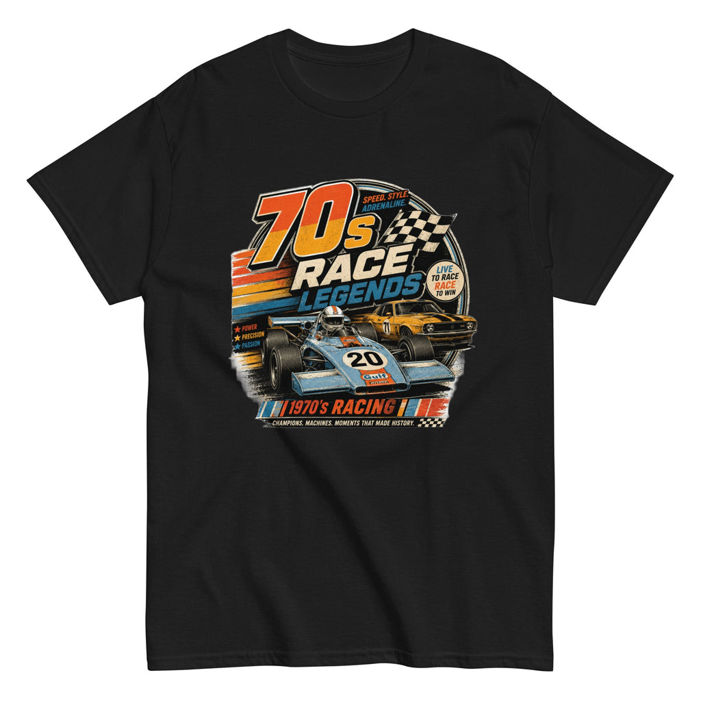 T-Shirt Vintage "70's Race Legend" - Tshirt Vintage Factory