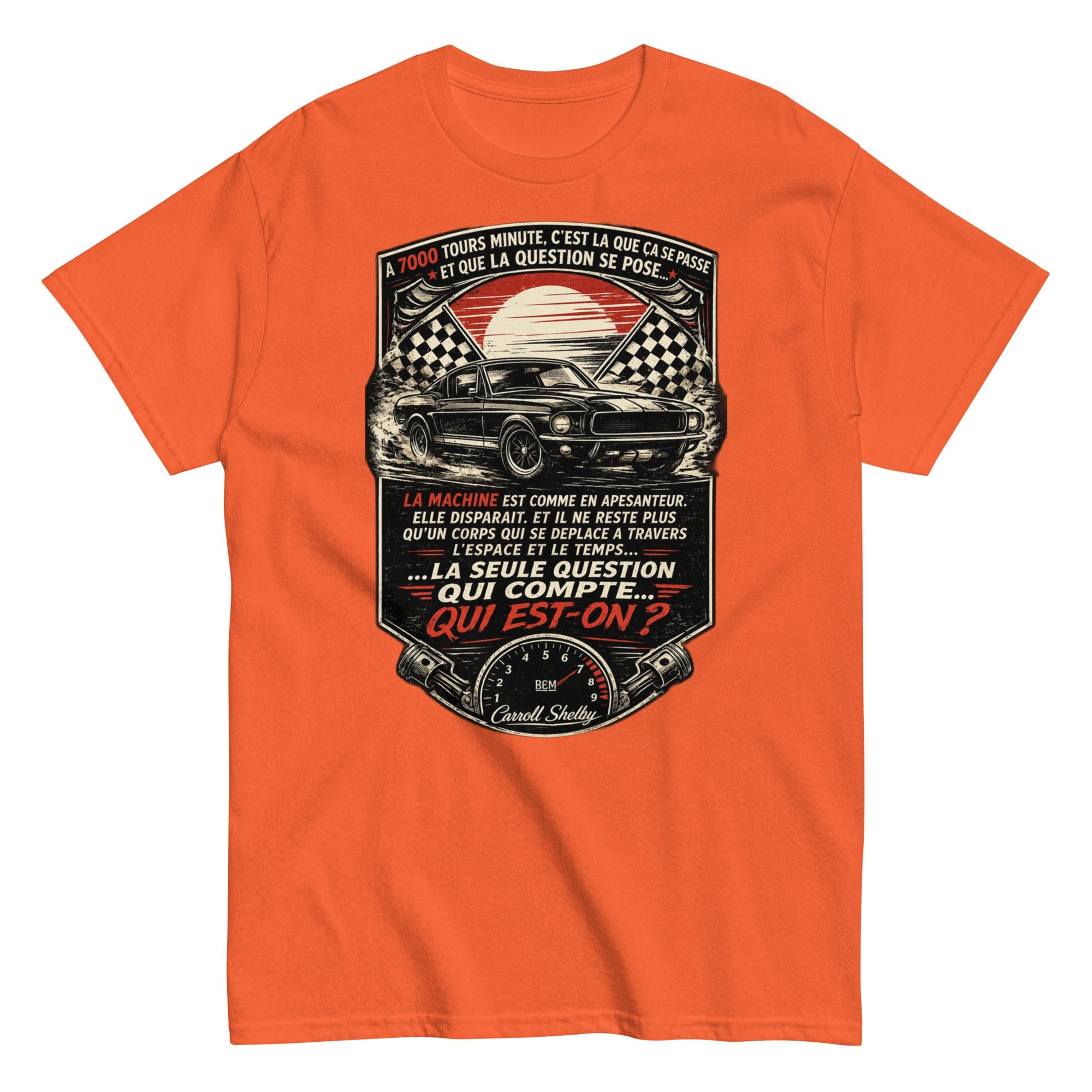 t-shirt vintage “À 7000 tours minute…” - Tshirt Vintage Factory
