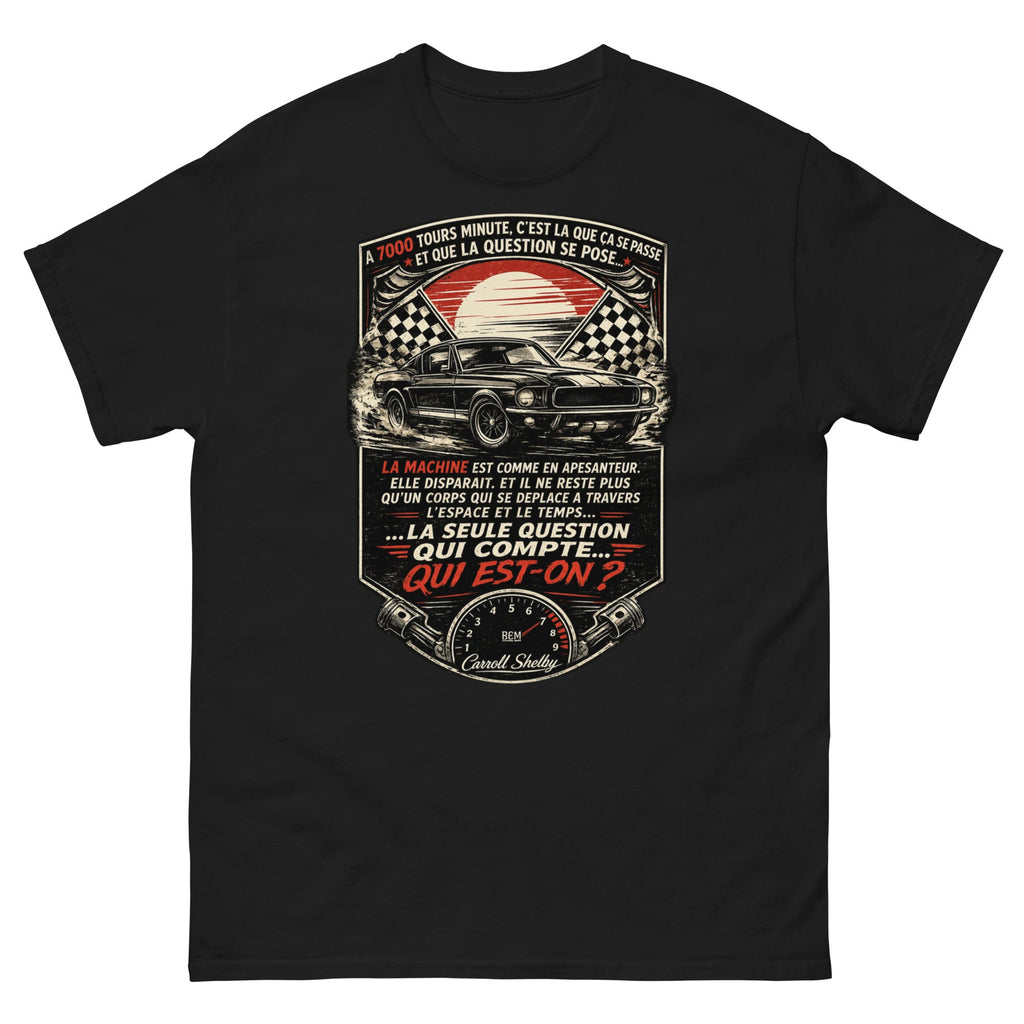 t-shirt vintage “À 7000 tours minute…” - Tshirt Vintage Factory