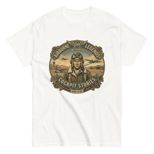 T-Shirt Vintage Airborne Legends - Tshirt Vintage Factory
