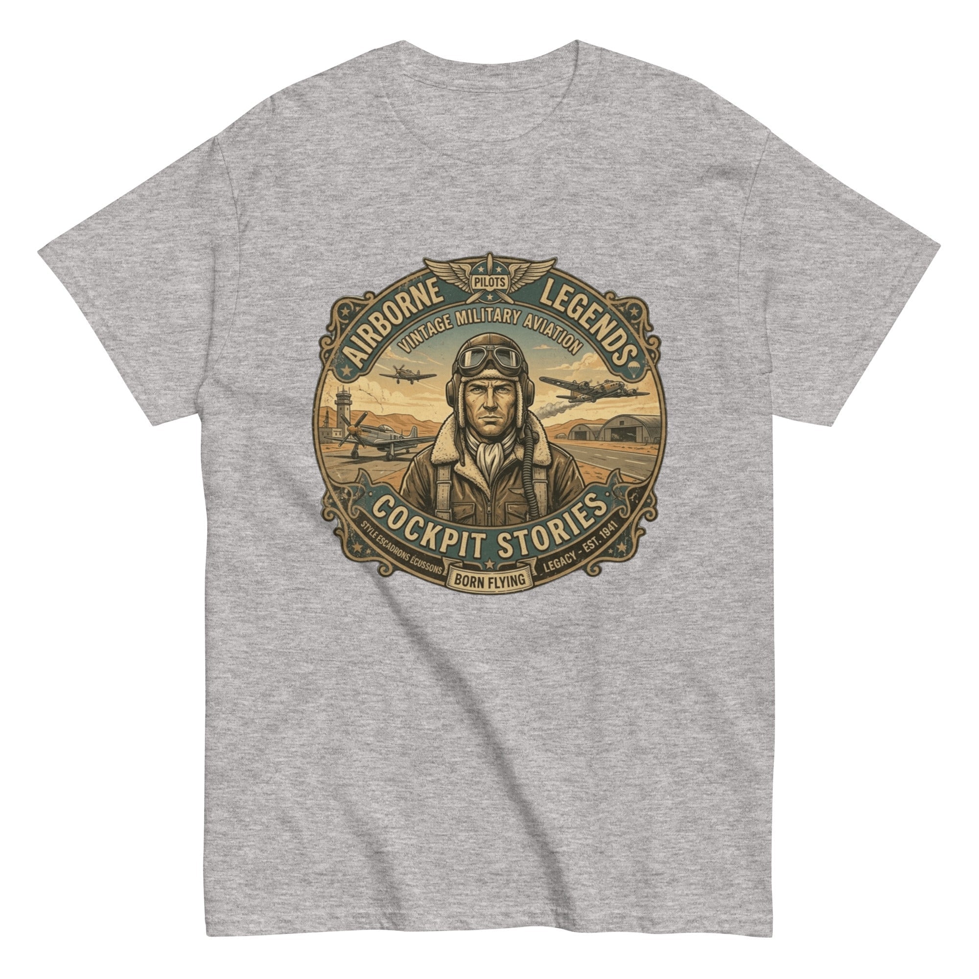 T-Shirt Vintage Airborne Legends - Tshirt Vintage Factory