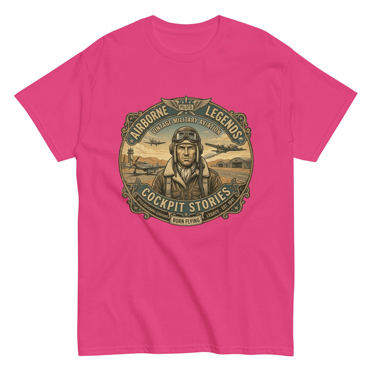 T-Shirt Vintage Airborne Legends - Tshirt Vintage Factory
