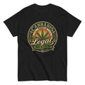 T-Shirt Vintage Cannabis Should Be Legal – Not A Crime - Tshirt Vintage Factory