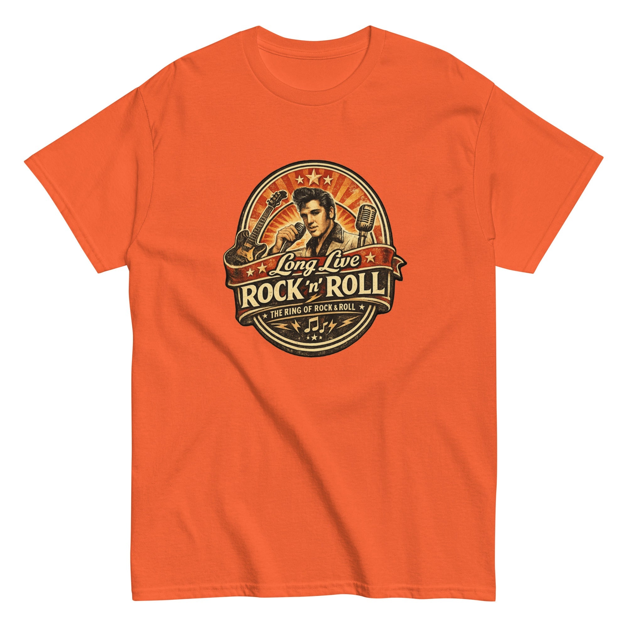 T-Shirt Vintage Elvis Presley – The King of Rock ’n’ Roll - Tshirt Vintage Factory