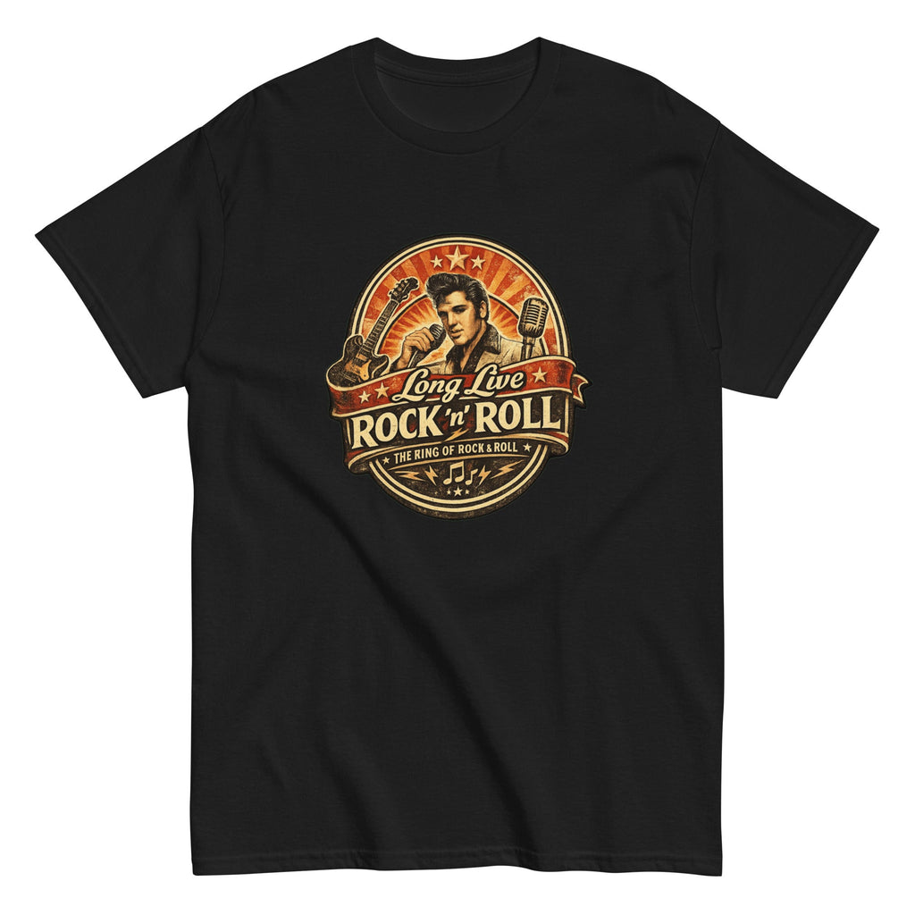T-Shirt Vintage Elvis Presley – The King of Rock ’n’ Roll - Tshirt Vintage Factory