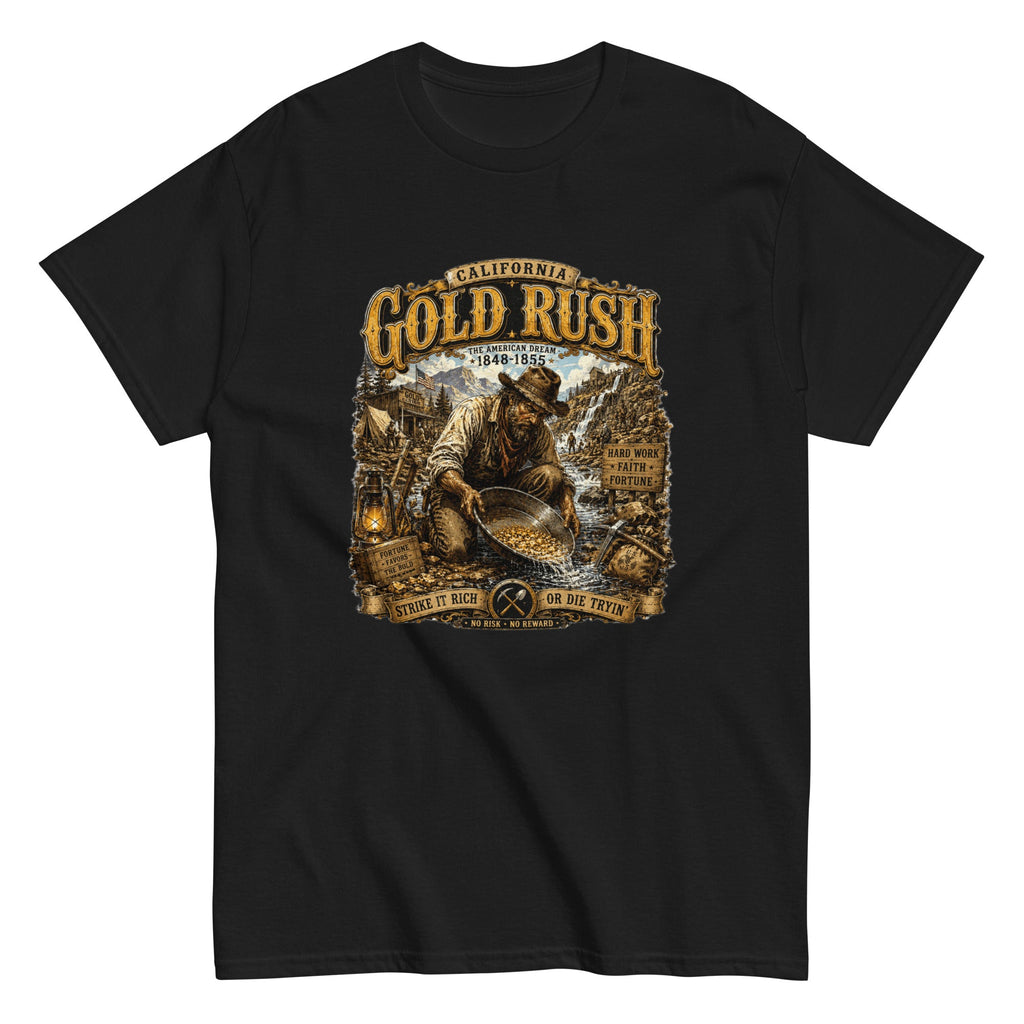 t-shirt vintage “Gold Rush” - Tshirt Vintage Factory