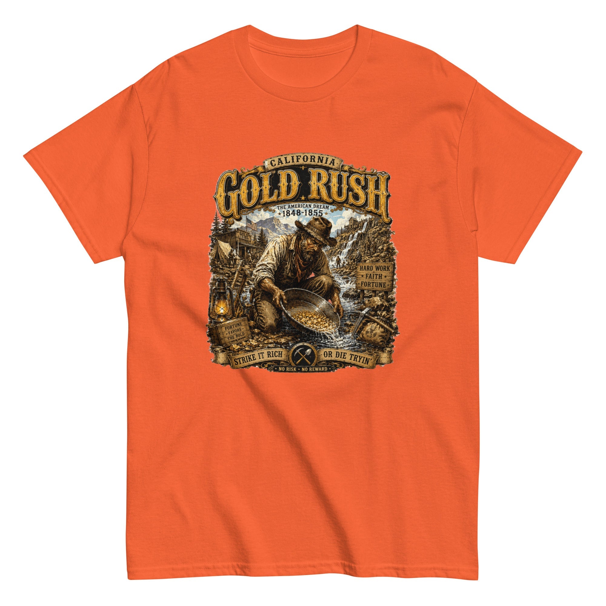 t-shirt vintage “Gold Rush” - Tshirt Vintage Factory