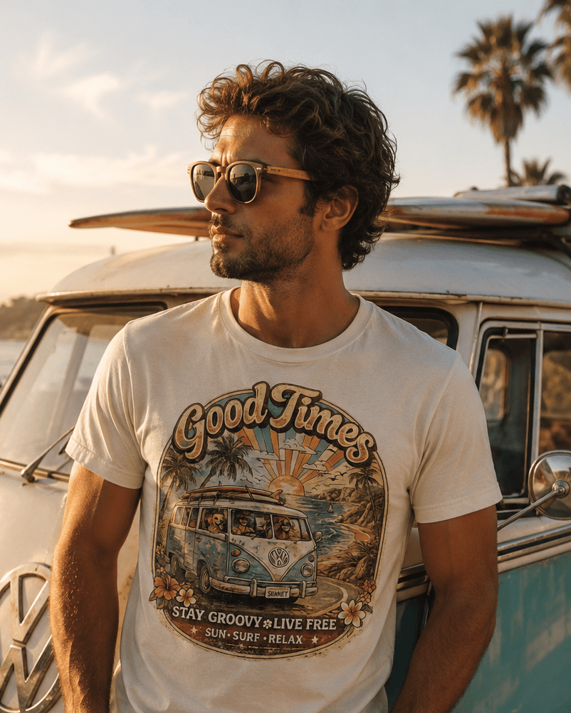 T-shirt vintage Good Times - Tshirt Vintage Factory