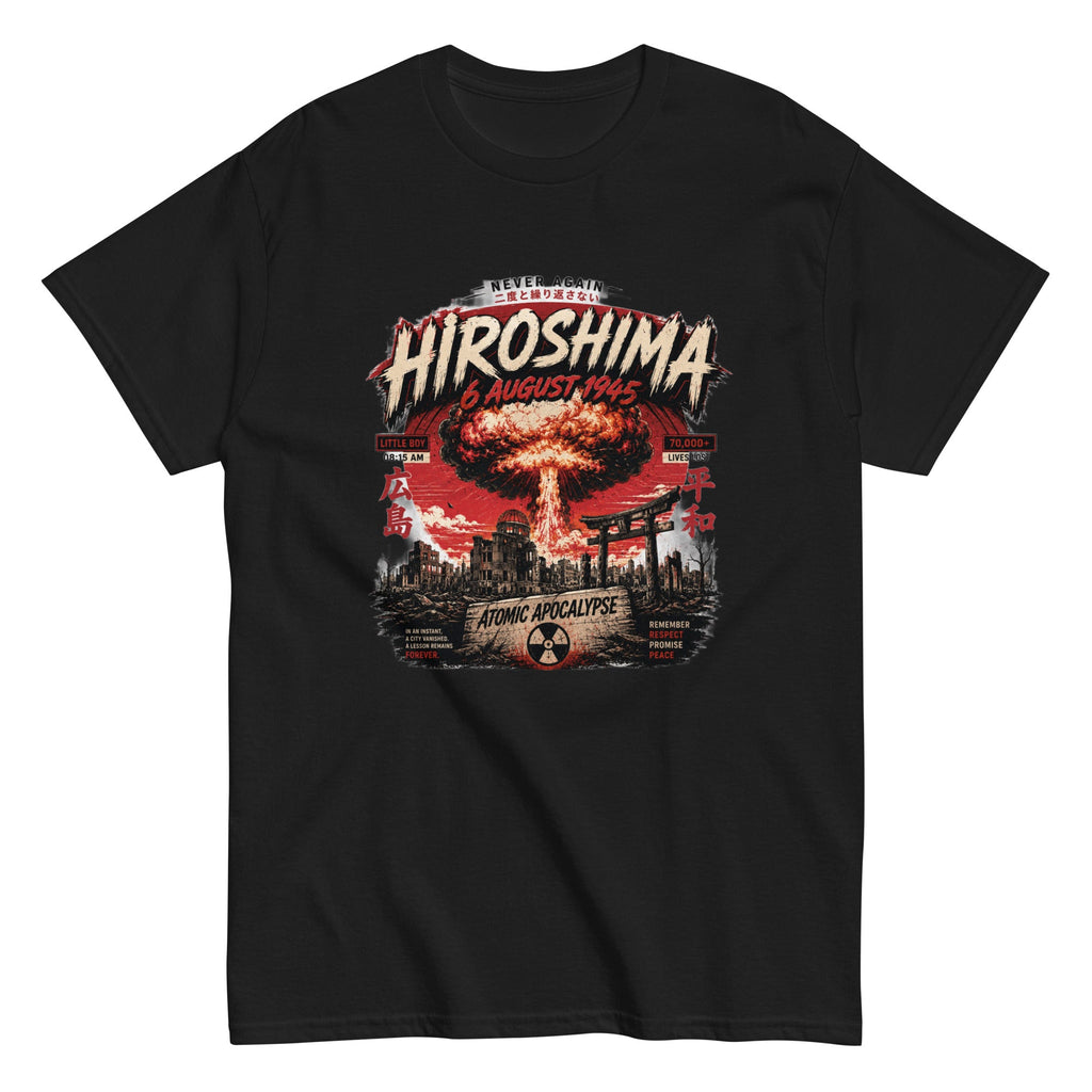 t-shirt vintage Hiroshima Atomic Apocalypse - Tshirt Vintage Factory