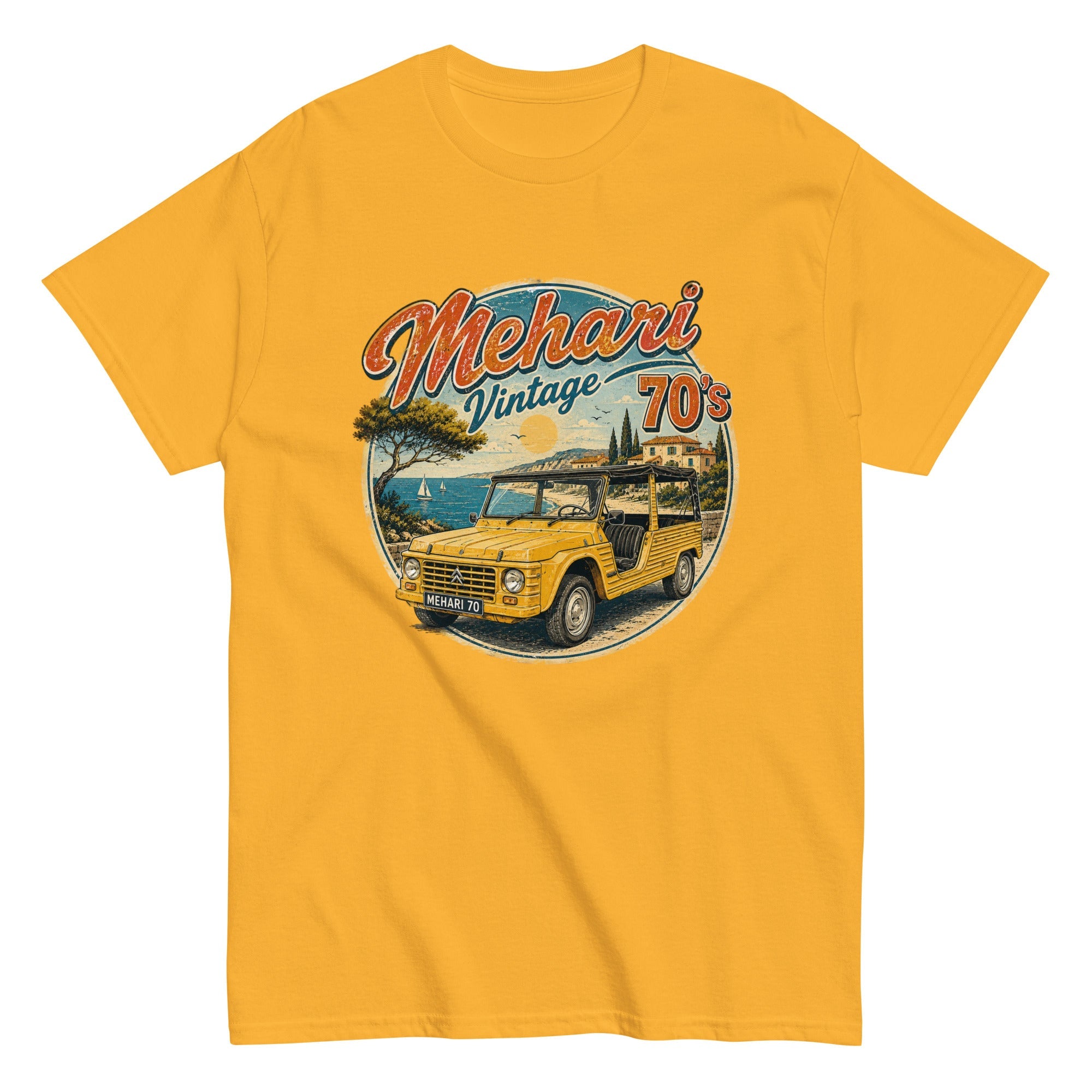 T-shirt vintage Mehari 70's - Tshirt Vintage Factory