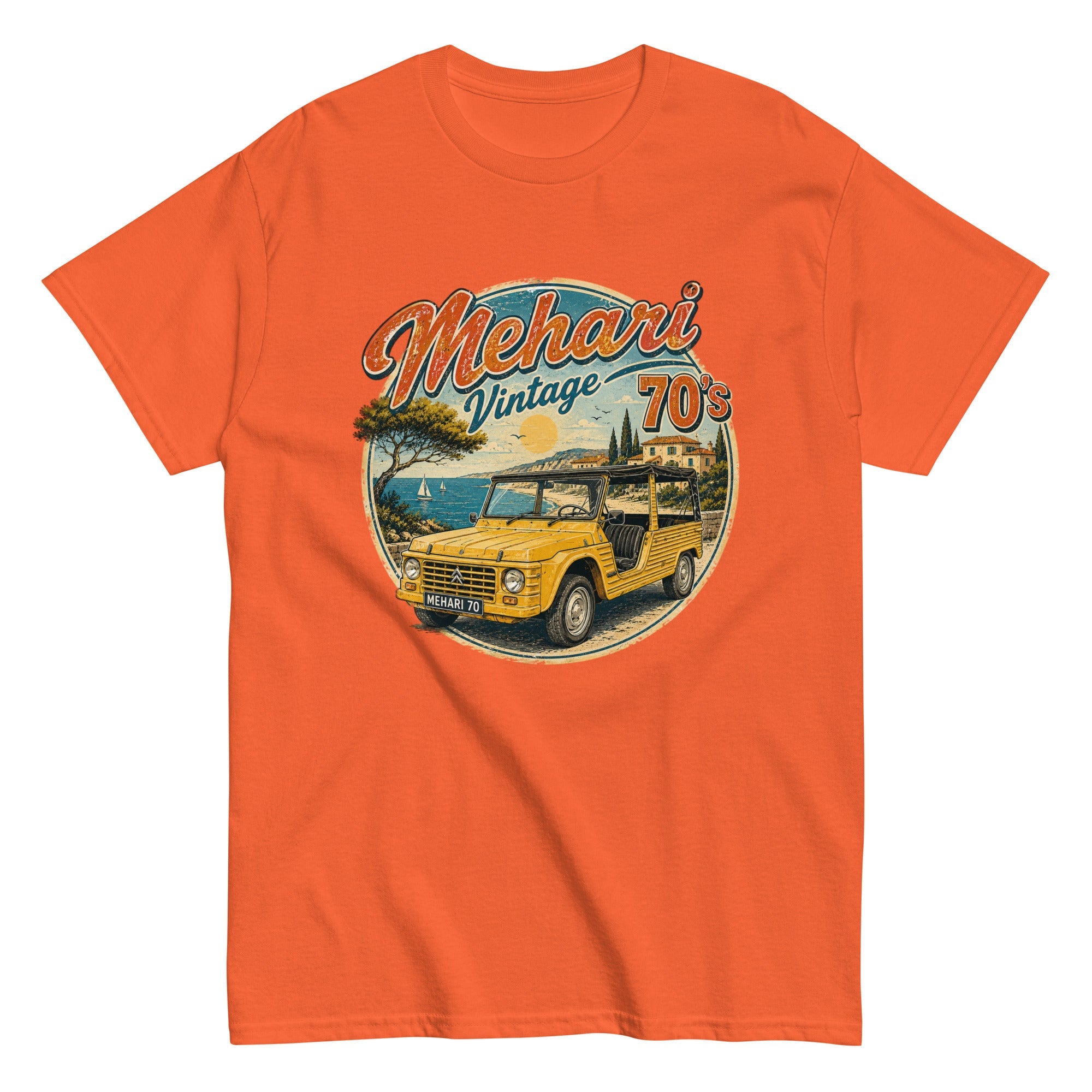 T-shirt vintage Mehari 70's - Tshirt Vintage Factory
