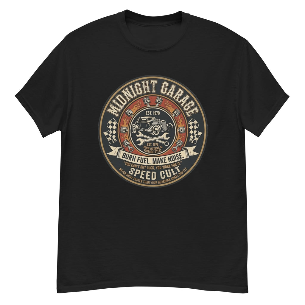 T-Shirt Vintage Midnight Garage - Tshirt Vintage Factory
