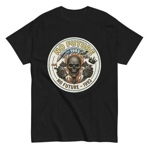 T-shirt vintage "No Future" : L'Insigne de la Révolte - Tshirt Vintage Factory