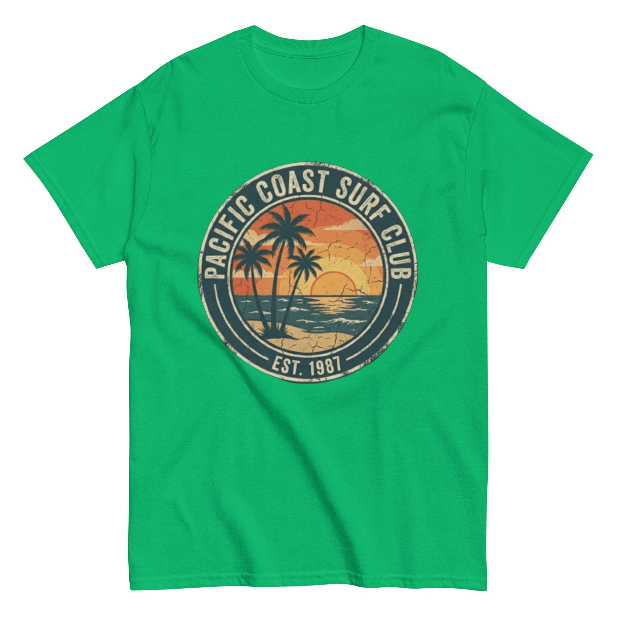T-shirt vintage Pacific Coast Surf Club – L'Esprit de 1987 - Tshirt Vintage Factory