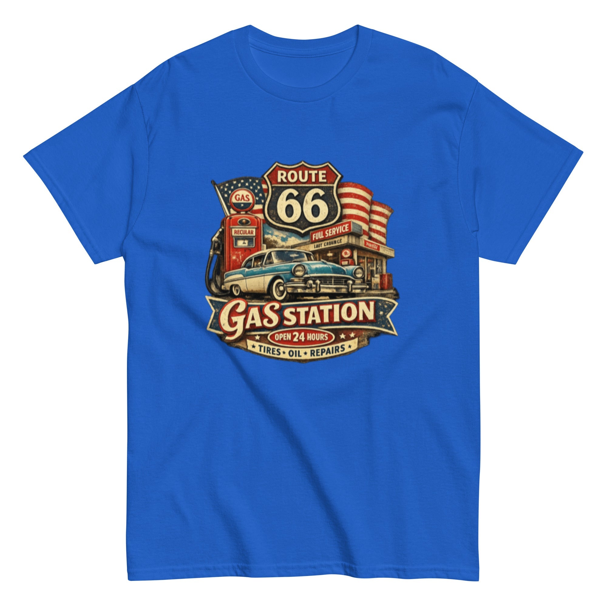 T-shirt vintage Route 66 - Tshirt Vintage Factory