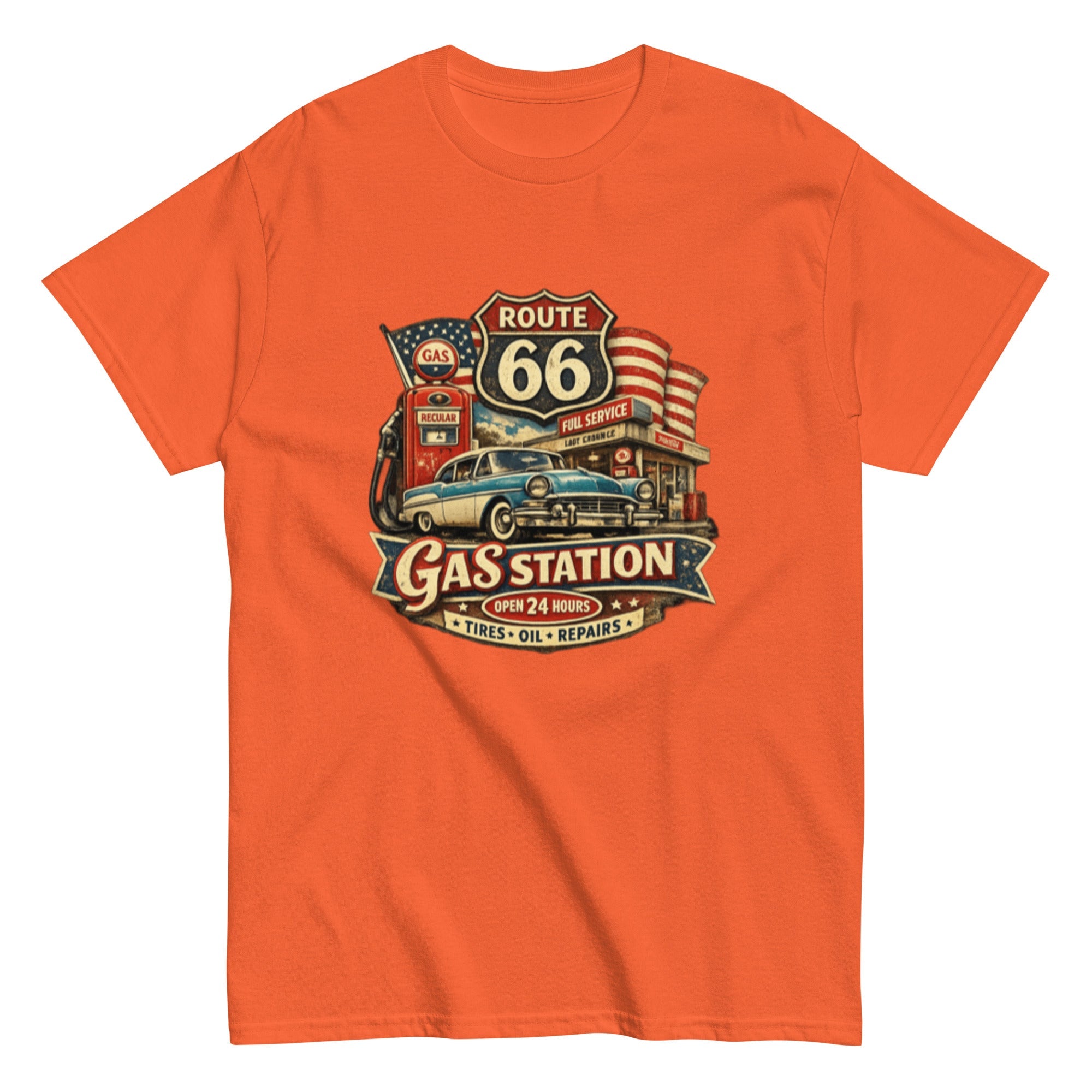 T-shirt vintage Route 66 - Tshirt Vintage Factory