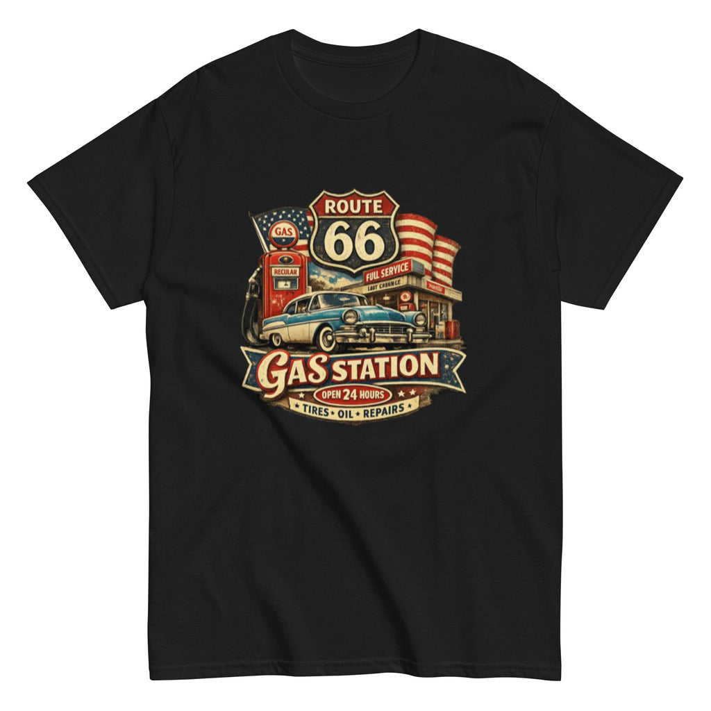 T-shirt vintage Route 66 - Tshirt Vintage Factory