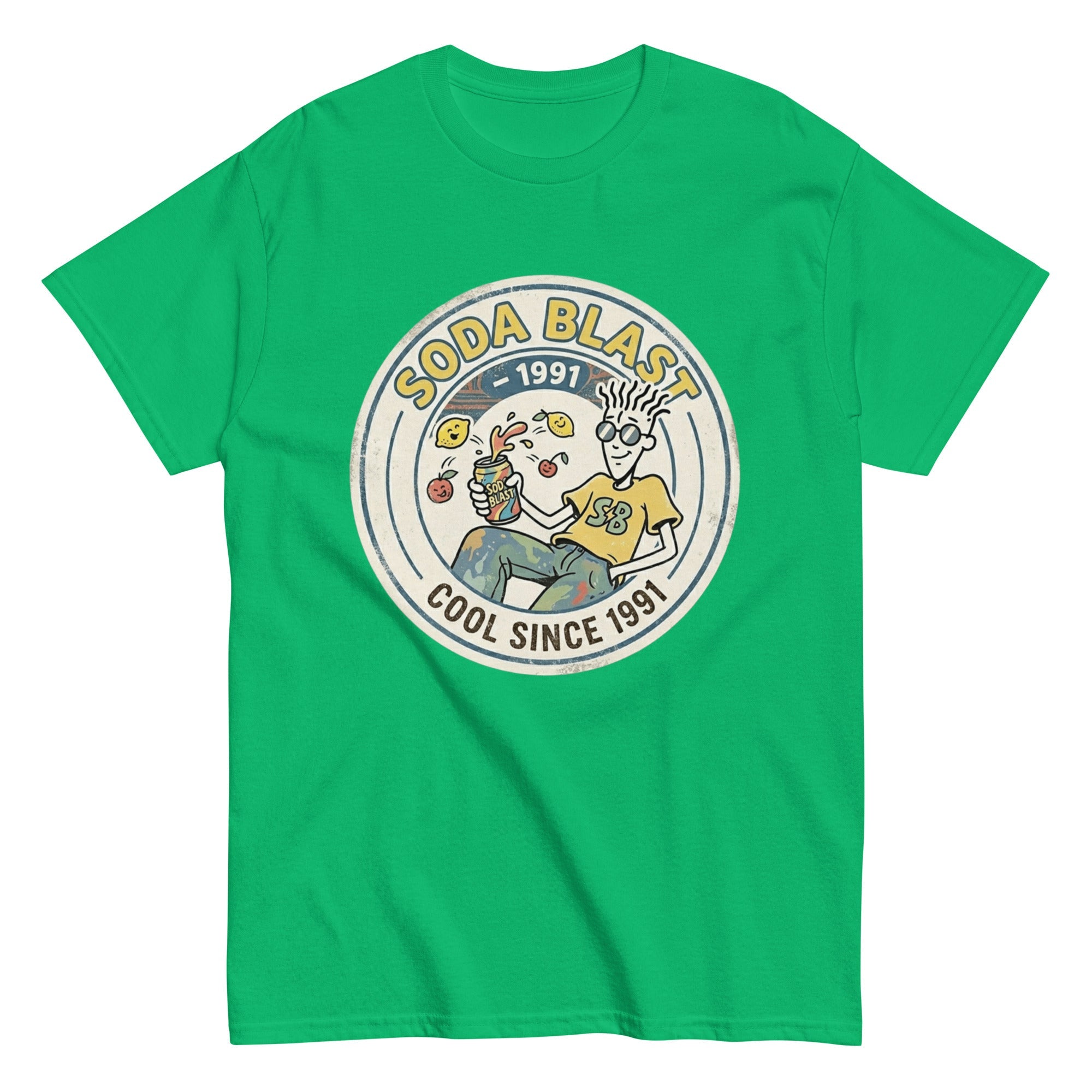 T-shirt Vintage Soda Blast 1991 – Cool Since 1991 - Tshirt Vintage Factory