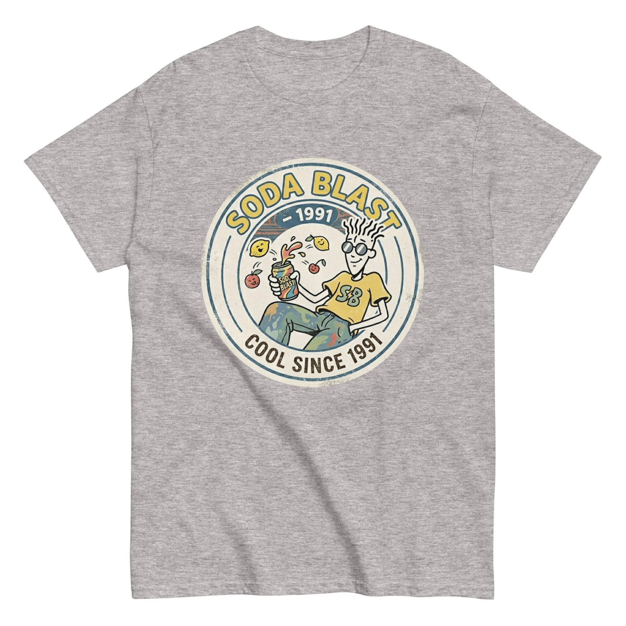 T-shirt Vintage Soda Blast 1991 – Cool Since 1991 - Tshirt Vintage Factory