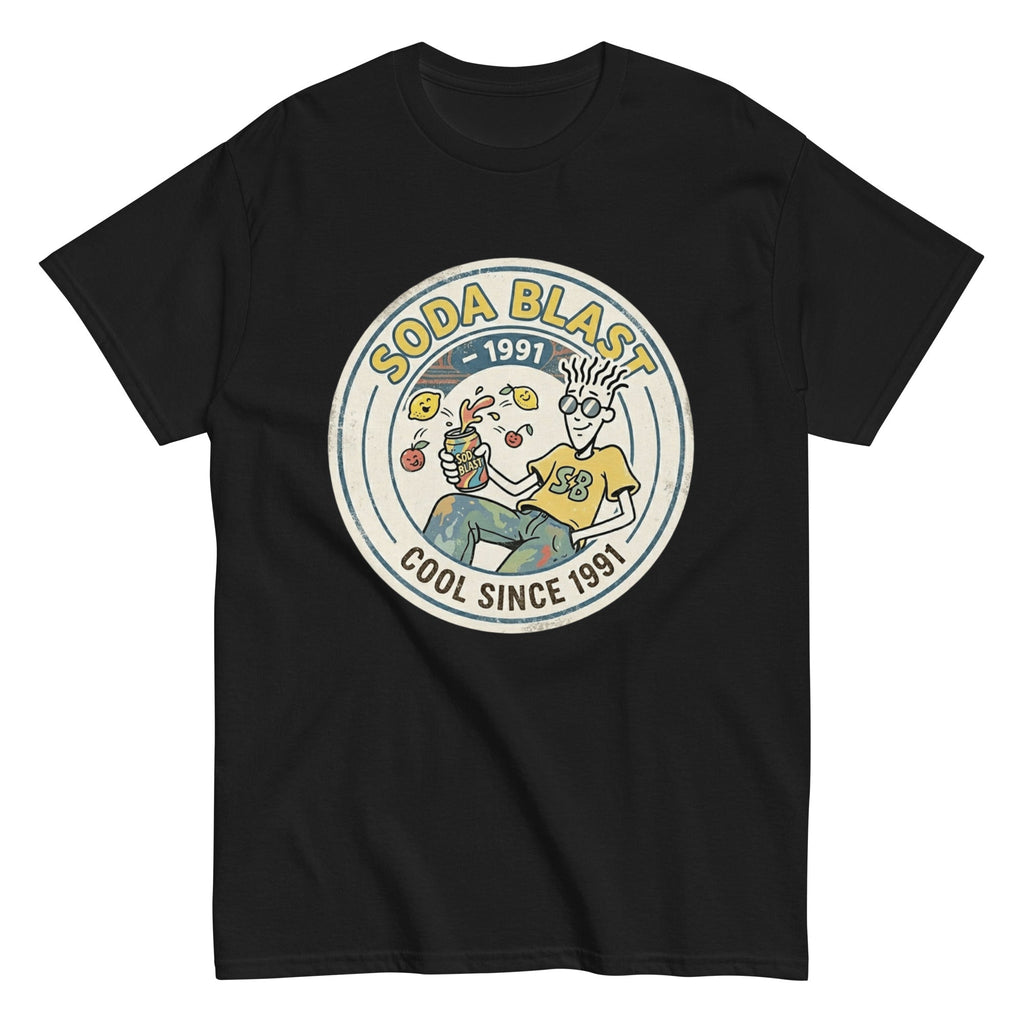 T-shirt Vintage Soda Blast 1991 – Cool Since 1991 - Tshirt Vintage Factory